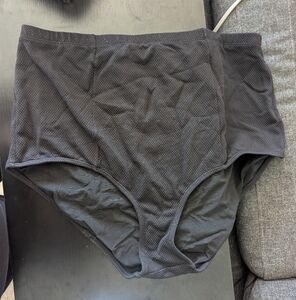 Torrid High-Waisted Black Textured Swim Bottom